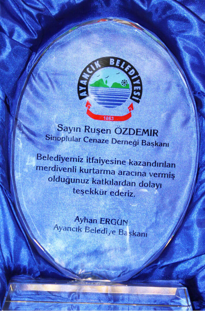 Ayancık Belediyesi’ne